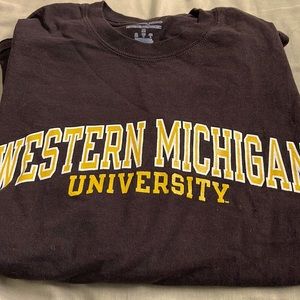western michigan long sleeve